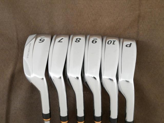 Iron set : Maruman : ชุดเหล็กกระเทย Maruman Shuttle i3000Mx (ตีง่ายมากๆ ไกล เหล็กยาวเป็น Utility) มีเหล็ก 6-10,Pw (6 ชิ้น) ก้านกราไฟต์ Flex R