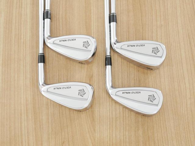 Iron set : Katana : ชุดเหล็ก Katana Voltio NINJA Hybrid Iron (รุ่นปี 2020 หน้าเด้ง ตีไกล) มีเหล็ก 7-Pw (4 ชิ้น) ก้านเหล็ก NS Pro 950 NEO Flex S