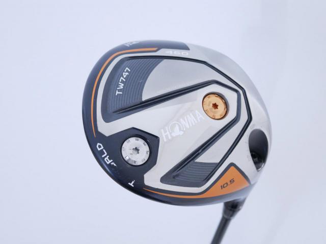 Driver : Honma : ไดรเวอร์ Honma Tour World TW747 460 (ออกปี 2019) Loft 10.5 ก้าน Kasco Elaster D4200 Flex S