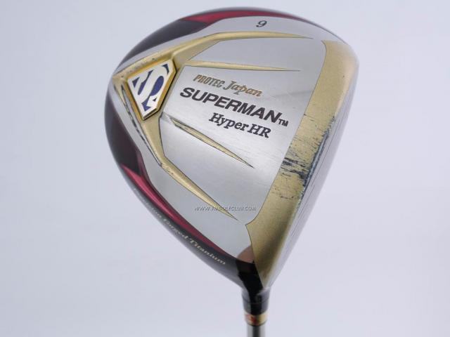 Driver : Superman : Superman HyperHR (ตีไกลมาก หน้าเด้งสุดๆ COR.885 กระดองเด้ง) Loft 9 Flex R1