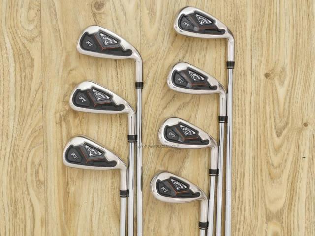 Iron set : Callaway : ชุดเหล็ก Callaway FT Irons มีเหล็ก 5-Pw,Aw (7 ชิ้น) ก้านเหล็ก NS Pro 950 Flex S