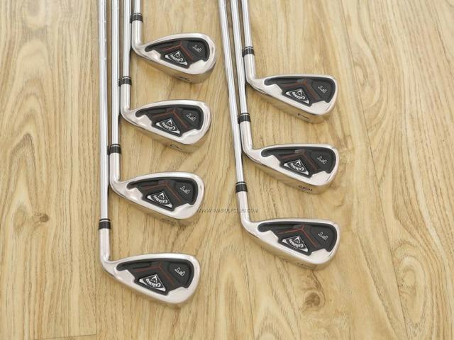 Iron set : Callaway : ชุดเหล็ก Callaway FT Irons มีเหล็ก 5-Pw,Aw (7 ชิ้น) ก้านเหล็ก NS Pro 950 Flex S