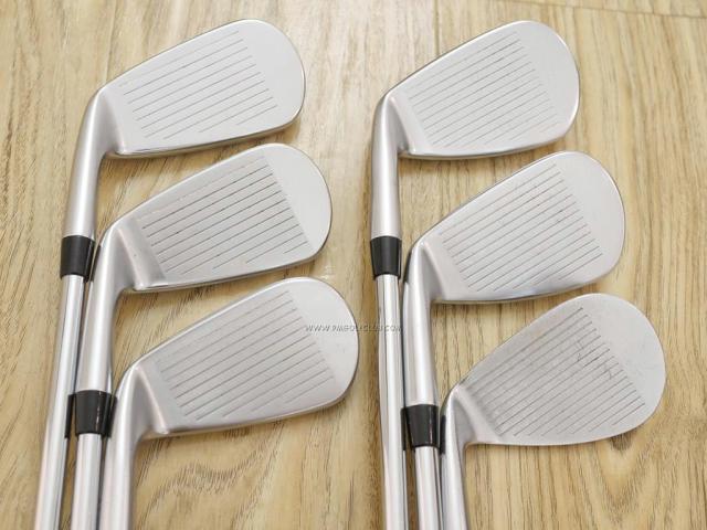 Iron set : Kasco : ชุดเหล็ก Kasco Dolphin (ใบใหญ่ ตีง่ายมาก หน้าเด้ง หน้าบางเพียง 2.2 มิล) มีเหล็ก 5-Pw (6 ชิ้น) ก้านเหล็ก NS Pro 950 Flex S