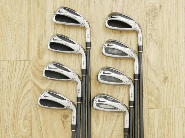 Iron set : Other Brand : ชุดเหล็ก Nike Slingshot OSS (ใบใหญ่ ตีง่าย) มีเหล็ก 3-Pw (8 ชิ้น) ก้านกราไฟต์ Flex R