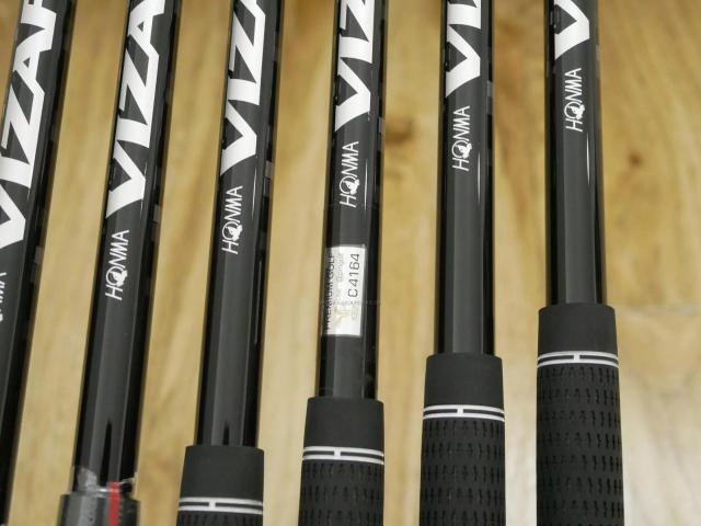 Iron set : Honma : ชุดเหล็ก Honma Tour World TW757P (รุ่นล่าสุด ออกปี 2022) มีเหล็ก 5-Pw (6 ชิ้น) ก้านกราไฟต์ Honma Vizard 50 Flex R