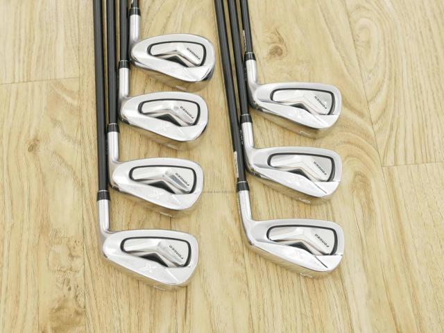 Iron set : XXIO : ชุดเหล็ก XXIO X Forged (รุ่นปี 2021) มีเหล็ก 5-Pw,Aw (7 ชิ้น) ก้านกราไฟต์ Miyazaki AX-1 Flex S