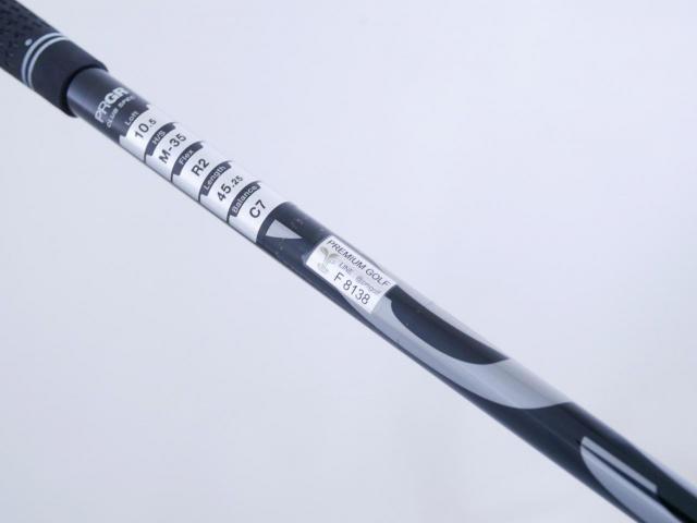Driver : PRGR : ไดรเวอร์ PRGR Super EGG Evolution 500cc. (รุ่นล่าสุด ออกปี 2024 หน้าเด้งเกินกฏ ตีไกลมาก) Loft 10.5 Flex R2 (M-35)