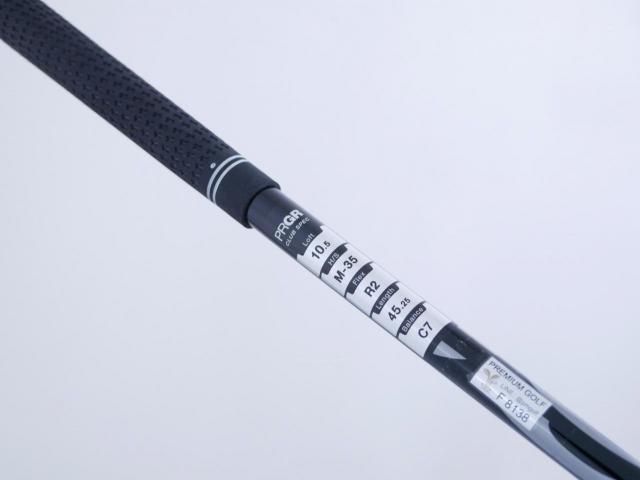 Driver : PRGR : ไดรเวอร์ PRGR Super EGG Evolution 500cc. (รุ่นล่าสุด ออกปี 2024 หน้าเด้งเกินกฏ ตีไกลมาก) Loft 10.5 Flex R2 (M-35)