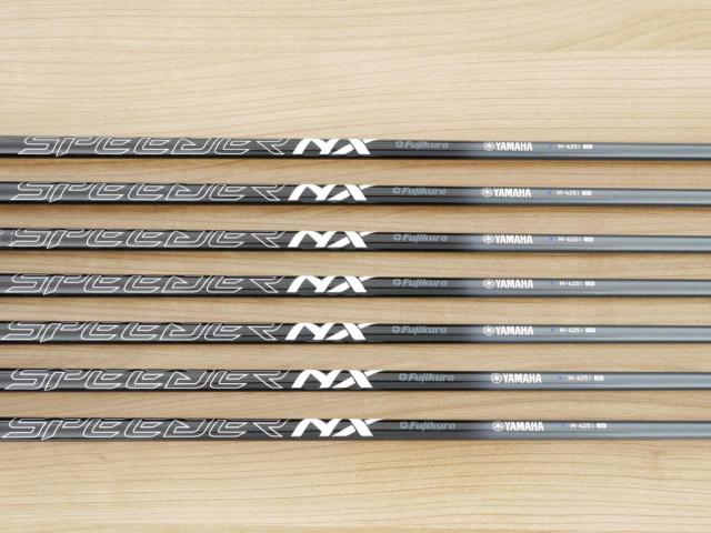 Iron set : Yamaha : ชุดเหล็ก Yamaha Inpres DriveStar Type S (รุ่นล่าสุด ออกปี 2024 ตีไกลที่สุด ไกลกว่าเหล็กทั่วไป 2 เบอร์ หน้าเด้งมากๆ) มีเหล็ก 6-Pw,Aw,As (7 ชิ้น) ก้านกราไฟต์ Fujikura Speeder NX M-425i Flex SR