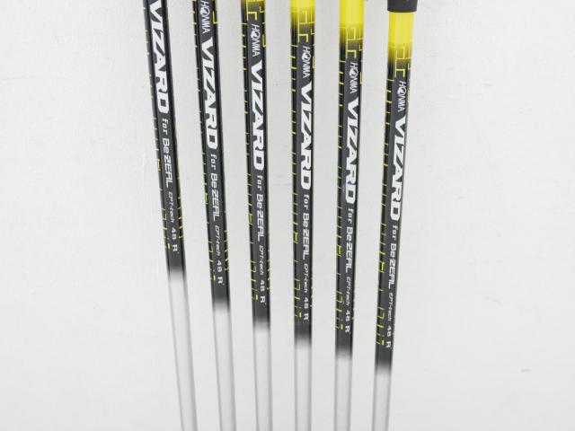 Iron set : Honma : ชุดเหล็ก Honma Bezeal 525 (ออกปี 2016 รุ่นนี้ใบใหญ่ที่สุดของ Honma) มีเหล็ก 6-11 (6 ชิ้น) ก้านกราไฟต์ Honma Vizard 48 Flex R