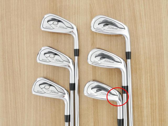 Iron set : Titleist : **มีตำหนิ** ชุดเหล็ก Titleist T200 (รุ่นปี 2020) มีเหล็ก 5-Pw (6 ชิ้น) ก้านเหล็ก Dynamic Gold 120 VSS S200