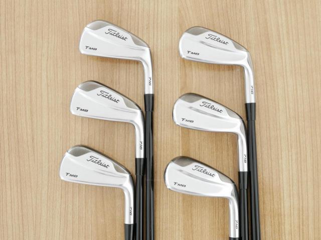 Iron set : Titleist : ชุดเหล็ก Titleist 716 T-MB Forged (ออกปี 2016) มีเหล็ก 5-Pw (6 ชิ้น) ก้านกราไฟต์ Mitsubishi TENSEI AM2 Flex R