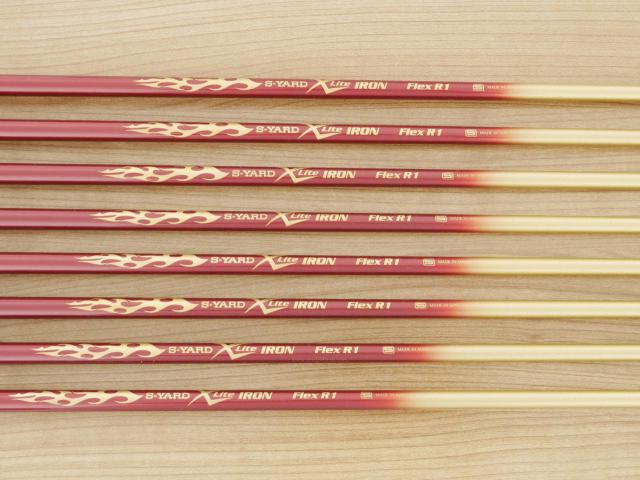 Iron set : Other Brand : ชุดเหล็ก S-Yard X-Lite (เหมาะกับซีเนียร์) มีเหล็ก 5-Pw,Aw,Sw (8 ชิ้น) ก้านกราไฟต์ Flex R1