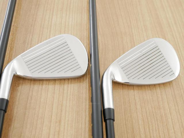 Iron set : Callaway : ชุดเหล็ก Callaway Rogue ST Max OS (ออกปี 2022 ตีง่ายสุดๆ ไกลสุดๆ) มีเหล็ก 6-Pw (5 ชิ้น) ก้านกราไฟต์ Fujikura VENTUS 5 Flex R