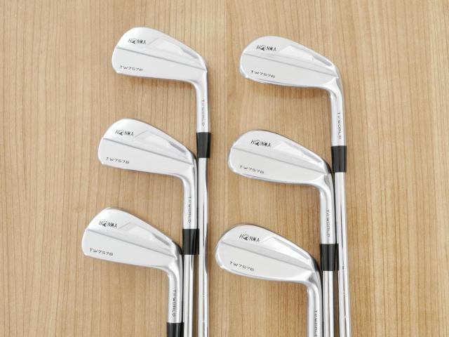 Iron set : Honma : ชุดเหล็ก Honma Tour World TW757B (ออกปี 2022) มีเหล็ก 5-Pw (6 ชิ้น) ก้านเหล็ก Ns Pro Modus Flex S