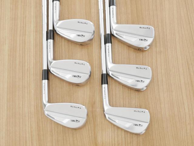 Iron set : Honma : ชุดเหล็ก Honma Tour World TW757B (ออกปี 2022) มีเหล็ก 5-Pw (6 ชิ้น) ก้านเหล็ก Ns Pro Modus Flex S