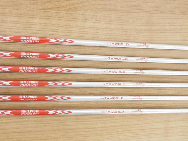 Iron set : Honma : ชุดเหล็ก Honma Tour World TW757B (ออกปี 2022) มีเหล็ก 5-Pw (6 ชิ้น) ก้านเหล็ก Ns Pro Modus Flex S