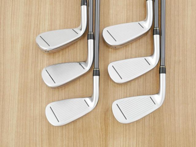 Iron set : Taylormade : ชุดเหล็ก Taylormade Gloire G (รุ่นท๊อปสุด ตีไกลมากๆ เหล็ก 7 Loft 26.5 หน้าเด้ง) มีเหล็ก 5-Pw (6 ชิ้น) ก้านกราไฟต์ Flex S