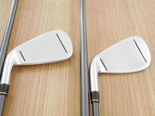 Iron set : Taylormade : ชุดเหล็ก Taylormade Gloire G (รุ่นท๊อปสุด ตีไกลมากๆ เหล็ก 7 Loft 26.5 หน้าเด้ง) มีเหล็ก 5-Pw (6 ชิ้น) ก้านกราไฟต์ Flex S