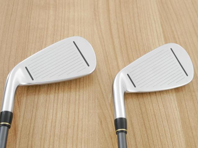 Iron set : Taylormade : ชุดเหล็ก Taylormade Gloire G (รุ่นท๊อปสุด ตีไกลมากๆ เหล็ก 7 Loft 26.5 หน้าเด้ง) มีเหล็ก 5-Pw (6 ชิ้น) ก้านกราไฟต์ Flex S
