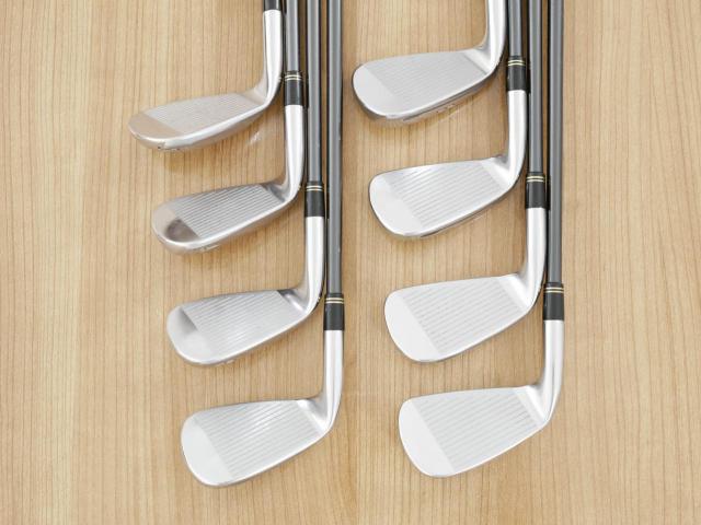 Iron set : Taylormade : ชุดเหล็ก Taylormade Gloire F Forged (รุ่นท๊อปสุด Japan Spec.) มีเหล็ก 5-Pw,Aw,Sw (8 ชิ้น) ก้านกราไฟต์ Fujikura GL 3300 Flex R
