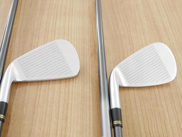 Iron set : Taylormade : ชุดเหล็ก Taylormade Gloire F Forged (รุ่นท๊อปสุด Japan Spec.) มีเหล็ก 5-Pw,Aw,Sw (8 ชิ้น) ก้านกราไฟต์ Fujikura GL 3300 Flex R
