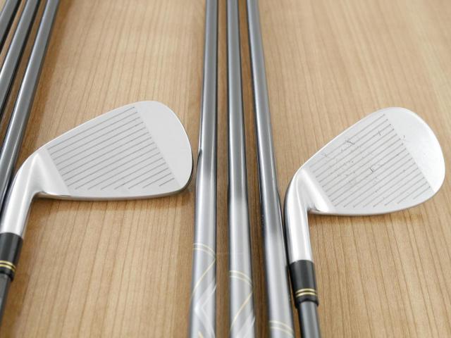 Iron set : Taylormade : ชุดเหล็ก Taylormade Gloire F Forged (รุ่นท๊อปสุด Japan Spec.) มีเหล็ก 5-Pw,Aw,Sw (8 ชิ้น) ก้านกราไฟต์ Fujikura GL 3300 Flex R