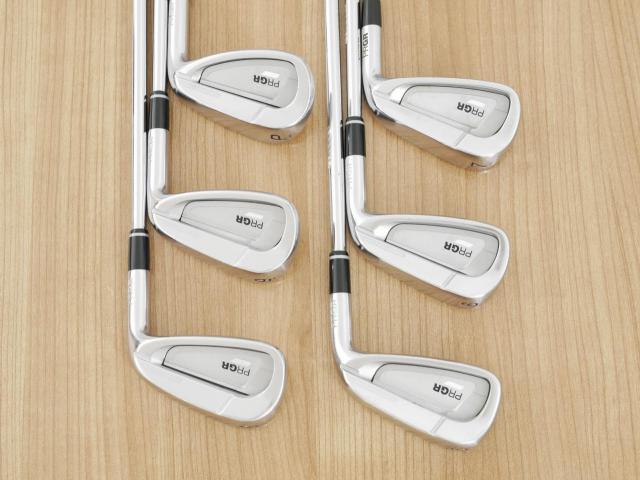 Iron set : PRGR : ชุดเหล็ก PRGR 02 Forged (ปี 2021 นุ่มมาก หายาก) มีเหล็ก 5-Pw (6 ชิ้น) ก้านเหล็ก NS Pro 950 NEO Flex R 