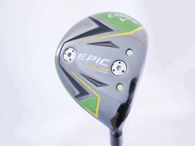 Fairway Wood : callaway : หัวไม้ 3 Callaway Epic Flash Sub Zero (รุ่นปี 2019) Loft 15 ก้าน Fujikura Speeder Evolution Flex R