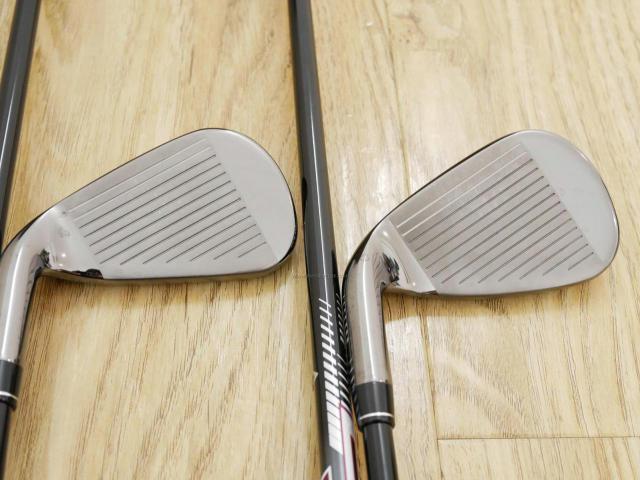 Iron set : Callaway : ชุดเหล็ก Callaway Big Bertha (รุ่นล่าสุด ปี 2023 ตีง่ายที่สุดของ Callaway) มีเหล็ก 6-Pw (5 ชิ้น) ก้านกราไฟต์ Fujikura Speeder NX Flex R