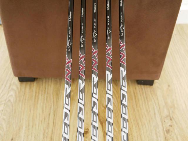 Iron set : Callaway : ชุดเหล็ก Callaway Big Bertha (รุ่นล่าสุด ปี 2023 ตีง่ายที่สุดของ Callaway) มีเหล็ก 6-Pw (5 ชิ้น) ก้านกราไฟต์ Fujikura Speeder NX Flex R