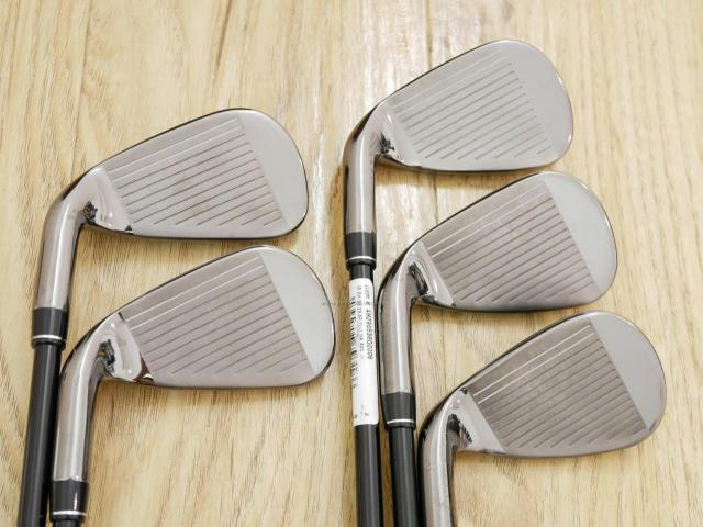 Iron set : Callaway : ชุดเหล็ก Callaway Big Bertha (รุ่นล่าสุด ปี 2023 ตีง่ายที่สุดของ Callaway) มีเหล็ก 6-Pw (5 ชิ้น) ก้านกราไฟต์ Fujikura Speeder NX Flex R