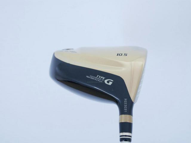 Driver : Ryoma : ไดรเวอร์ Ryoma Maxima Type G (ออกปี 2018) Loft 10.5 ก้าน Tour AD M2-G Flex R
