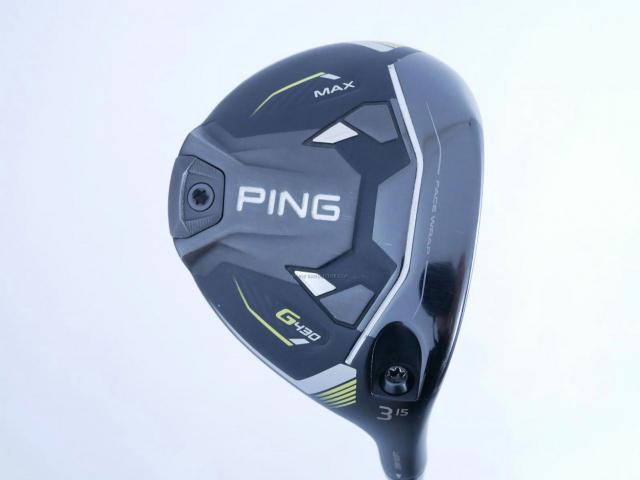 Fairway Wood : Ping : หัวไม้ 3 Ping G430 MAX (รุ่นล่าสุด ปี 2023) Loft 15 ก้าน Ping Alta J CB Flex R