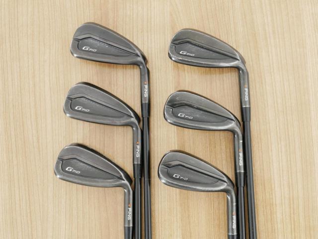 Iron set : Ping : ชุดเหล็ก Ping G710 (ปี 2021 Japan Spec. ใบใหญ่ ง่ายที่สุด ไกลที่สุดของ Ping) มีเหล็ก 6-Pw,Aw (6 ชิ้น) ก้านกราไฟต์ Ping ALTA Distanza 40 Flex R