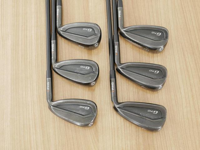 Iron set : Ping : ชุดเหล็ก Ping G710 (ปี 2021 Japan Spec. ใบใหญ่ ง่ายที่สุด ไกลที่สุดของ Ping) มีเหล็ก 6-Pw,Aw (6 ชิ้น) ก้านกราไฟต์ Ping ALTA Distanza 40 Flex R