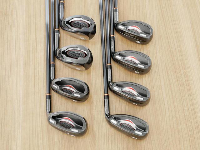 Iron set : Maruman : ชุดเหล็กกระเทย Maruman Shuttle i3000x (ตีง่ายสุดๆ) มีเหล็ก 6-10,Pw,Aw,Sw (8 ชิ้น เทียบเท่า 5-Pw,Aw,Sw) ก้านกราไฟต์ Flex R