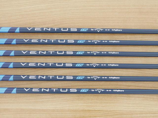 Iron set : Callaway : ชุดเหล็ก Callaway Paradym (รุ่นปี 2023 Japan Spec.) มีเหล็ก 5-Pw (6 ชิ้น) ก้านกราไฟต์ Fujikura VENTUS TR 5 Flex R