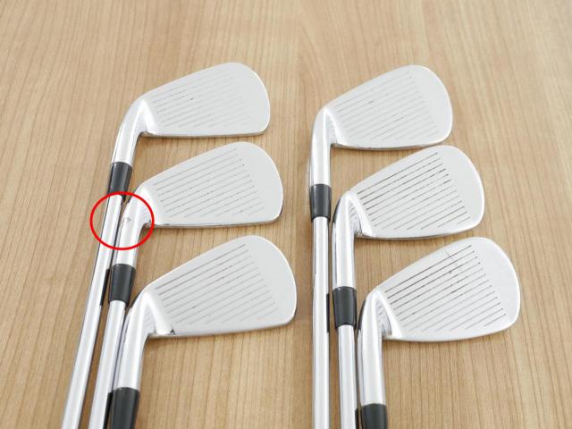Iron set : Titleist : **มีตำหนิ** ชุดเหล็ก Titleist AP2 712 Forged มีเหล็ก 5-Pw (6 ชิ้น) ก้านเหล็ก Shimada K'S-7001 Flex R