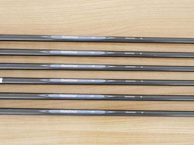 Iron set : Tourstage : ชุดเหล็ก Tourstage V300 (Forged) มีเหล็ก 5-Pw (6 ชิ้น) ก้านกราไฟต์ Flex R