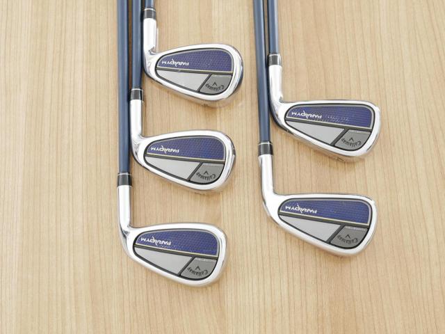 Iron set : Callaway : ชุดเหล็ก Callaway Paradym (รุ่นปี 2023 Japan Spec.) มีเหล็ก 6-Pw (5 ชิ้น) ก้านกราไฟต์ Fujikura VENTUS TR 5 Flex R