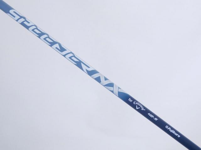 Driver : Callaway : ไดรเวอร์ Callaway Paradym Max Fast (รุ่นปี 2023 Japan Spec.) Loft 10.5 ก้าน Fujikura Speeder NX 40 Flex S