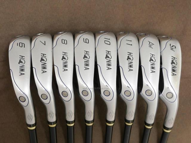 Iron set : Honma : **ก้าน 3 ดาว** ชุดเหล็ก Honma Beres MG700 Forged มีเหล็ก 6-11,Aw,Sw (8 ชิ้น ระยะเทียบเท่า 5-Pw,Aw,Sw) ก้าน ARMRQ UD54 Flex S (3 ดาว)