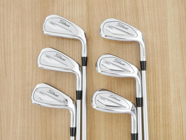 Iron set : Titleist : ชุดเหล็ก Titleist T350 Forged (รุ่นใหม่ล่าสุด ออกปี 2023) มีเหล็ก 6-Pw,48 (6 ชิ้น) ก้านกราไฟต์ Fujikura MCI 60 Flex R