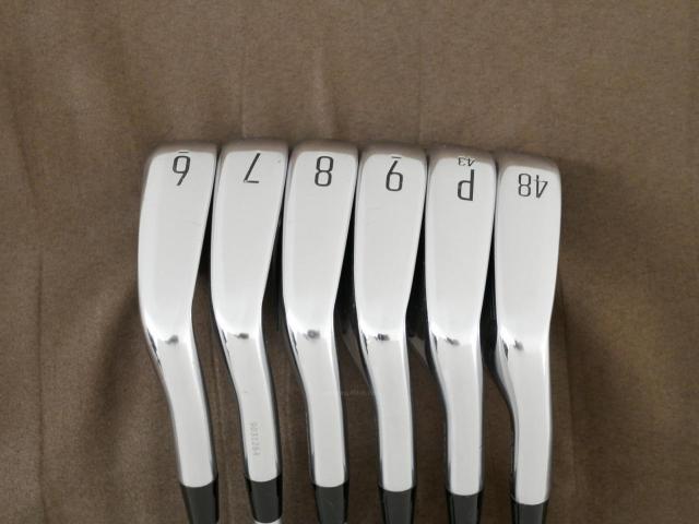 Iron set : Titleist : ชุดเหล็ก Titleist T350 Forged (รุ่นใหม่ล่าสุด ออกปี 2023) มีเหล็ก 6-Pw,48 (6 ชิ้น) ก้านกราไฟต์ Fujikura MCI 60 Flex R