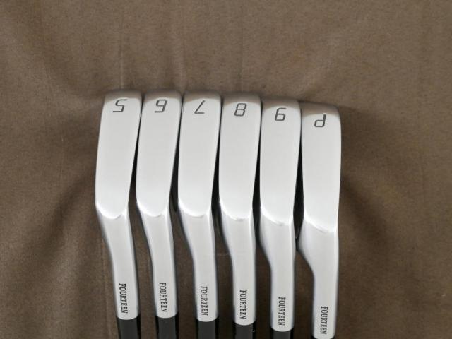 Iron set : Fourteen : ชุดเหล็ก Fourteen FH900 Forged (ปี 2019 นุ่มมากๆ) มีเหล็ก 5-Pw (6 ชิ้น) ก้านเหล็ก NS Pro MODUS 105 Flex S