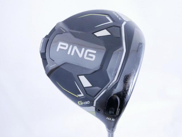 Driver : PING : ไดรเวอร์ Ping G430 Max (รุ่นปี 2023) Loft 10.5 ก้าน Ping Tour 2.0 65 Flex S