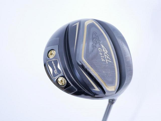 Driver : Tsuruya : Tsuruya AXEL Gold Premium III (รุ่นปี 2019 ตัวท๊อป หน้าเด้งสุดๆ COR 0.86 ของใหม่ 4 หมื่น) Loft 10.5 Flex S