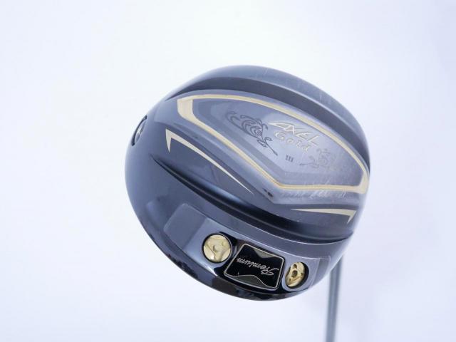 Driver : Tsuruya : Tsuruya AXEL Gold Premium III (รุ่นปี 2019 ตัวท๊อป หน้าเด้งสุดๆ COR 0.86 ของใหม่ 4 หมื่น) Loft 10.5 Flex S