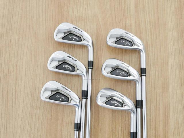 Iron set : Callaway : ชุดเหล็ก Callaway APEX DCB Forged (ปี 2022) มีเหล็ก 5-Pw (6 ชิ้น) ก้านเหล็ก NS Pro ZELOS 7 Flex R